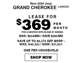 Jeep Cherokee offer