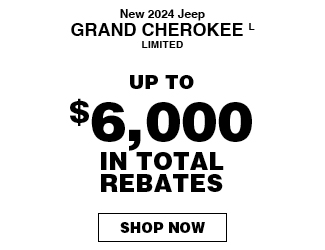 New Grand Cherokee offer