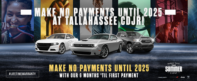 make no payments until 2025 at Tallahassee CDJR