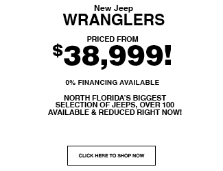 Jeep Wrangler offers offer