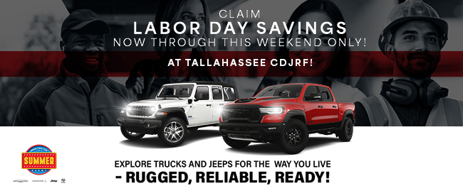 Celebrate your independence at Tallahassee CDJR