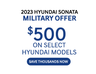 Hyundai Sonata military discount offer