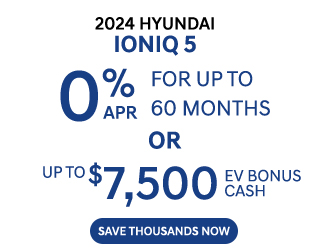 special offer on new Hyundai