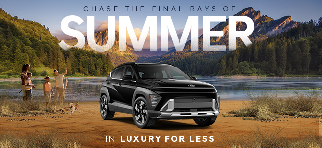 This is the peak of summer living, drive it at Thompson Hyundai