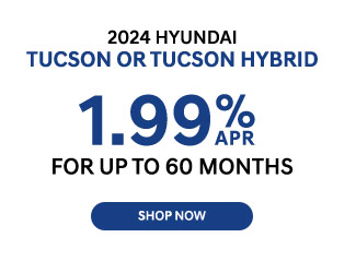 special offer on new Hyundai Tucson OR Tuscon Hybrid offer