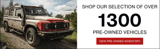 Shop our selection of over 1300 Pre-Owned vehicles