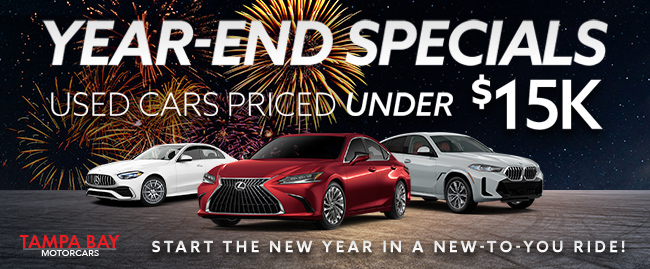 Year-End Specials used cars priced under $15k - Start the New Year in a New-To-You ride