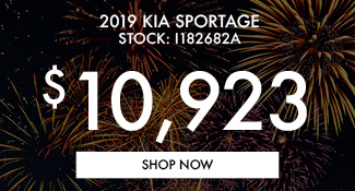 2019 KIA SPORTAGE  offer