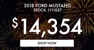 2018 FORD MUSTANG offer