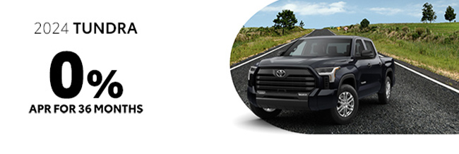 special offer on Toyota Tundra