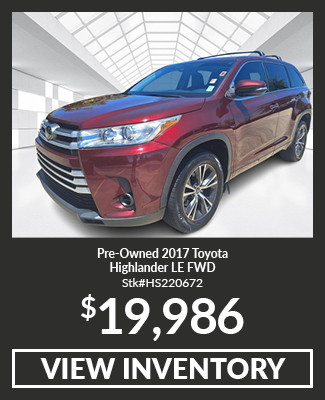 Pre-Owned	2017	Toyota	Highlander	LE FWD