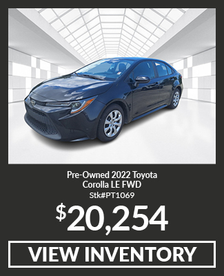 Pre-Owned	2022	Toyota	Corolla	LE FWD