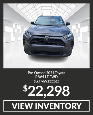 Pre-Owned	2021	Toyota	RAV4	LE FWD