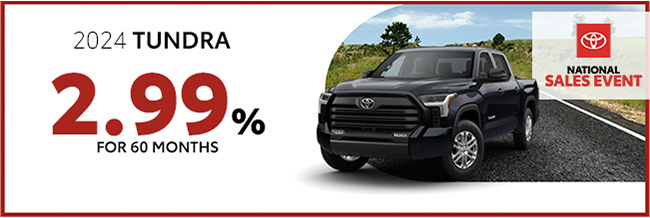 special offer on Toyota Tundra