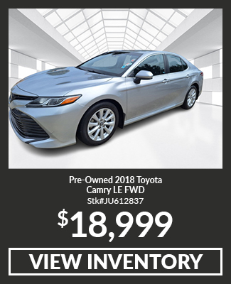 Pre-Owned 2018 Toyota Camry LE FWD