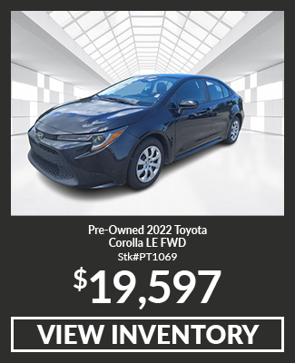 Pre-Owned 2022 Toyota Corolla LE FWD