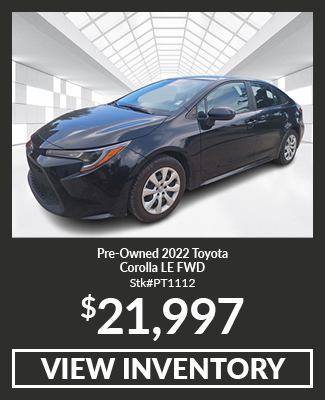 Pre-Owned 2022 Toyota Corolla LE FWD