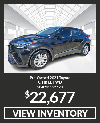 Pre-Owned 2021 Toyota C-HR LE FWD