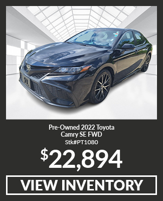 Pre-Owned 2022 Toyota Camry SE FWD