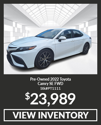 Pre-Owned 2022 Toyota Camry SE FWD