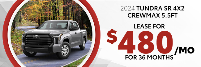 special offer on Toyota Tundra CrewMax