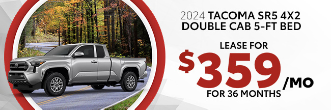 special offer on Toyota Tacoma