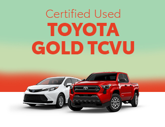 Certified Used Toyota Gold TCVU