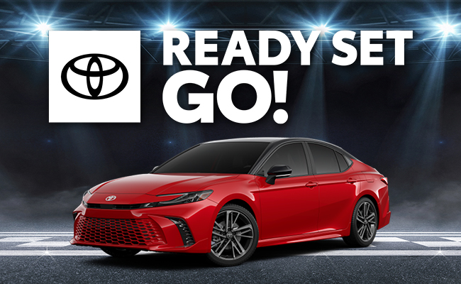 The Toyota Ready Set Go Sales Event is on!