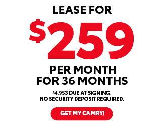 2026 Toyota Camry SE offer