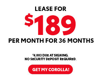 2026 Toyota Corolla LE offer