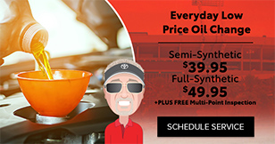 Everyday Low Price Oil change special