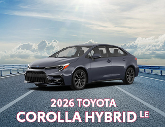 2026 Toyota Corolla Hybrid LE