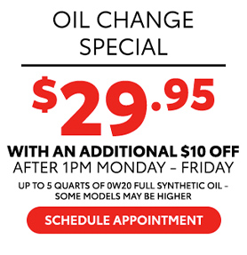 oil change special