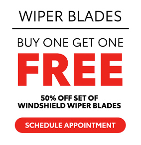 Wiper Blades special - Buy One Get One Free