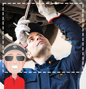 Mechanic working