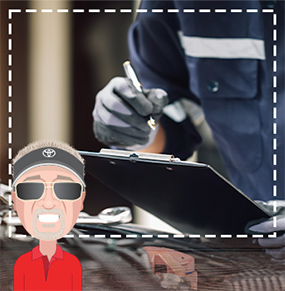 tech working on car