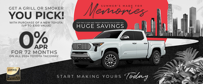 Memorial Day at Toyota of Tampa Bay