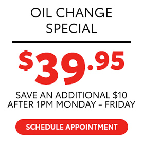Synthetic oil and filter change