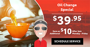 Everyday Low Price Oil change special