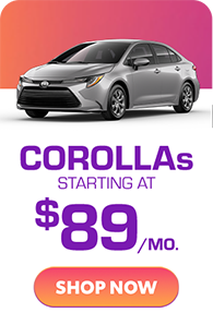 Toyota Corolla offer