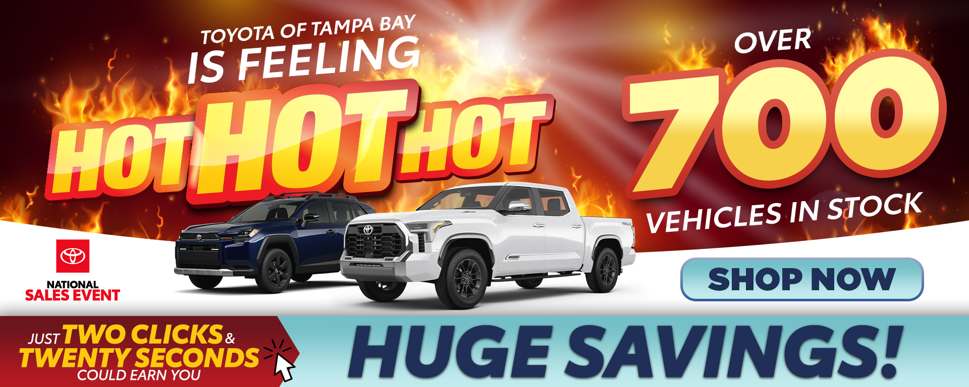 Hot hot hot with Over 700 vehicles in stock