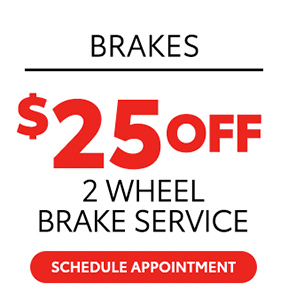 discount on 2 wheel Brakes service offer