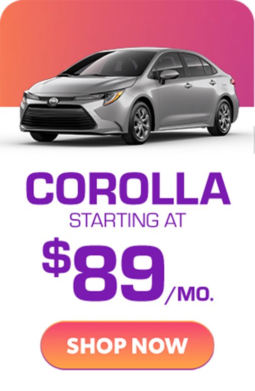 Toyota Corolla offer