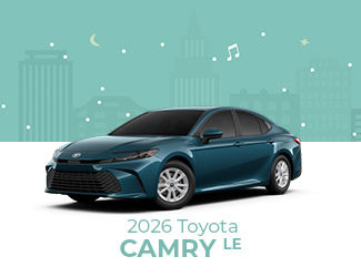 2025 Toyota camry LE offer