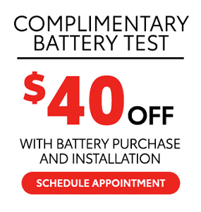 Complimentary battery test