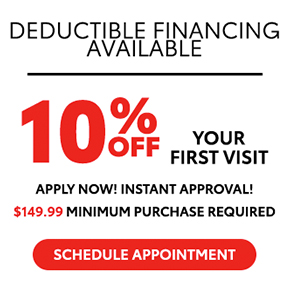 Deductible financing available