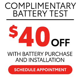 Complimentary battery test