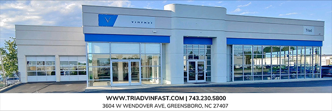 Triad Vinfast dealersip store front