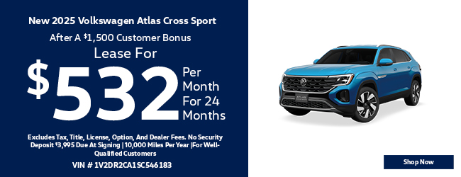 2025 Volkswagen Atlas Cross Sport