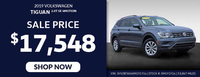 2019 Volkswagen Tiguan 2.0T SE 4Motion